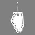 Zippy Clip & State of Illinois Shaped Tag